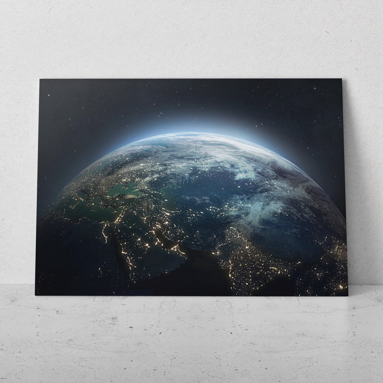 Quadro Planeta Terra - Metal