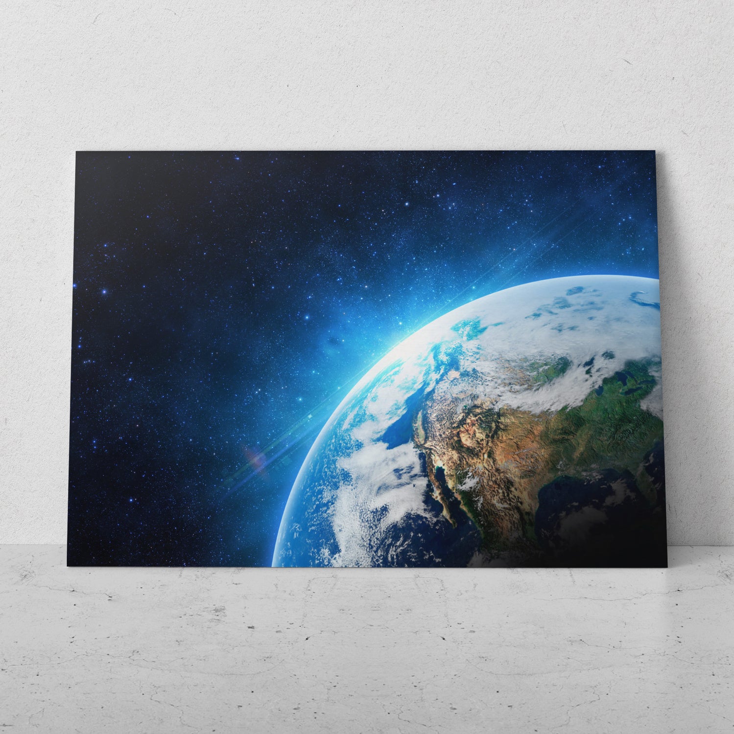 Quadro Planeta Terra - Metal