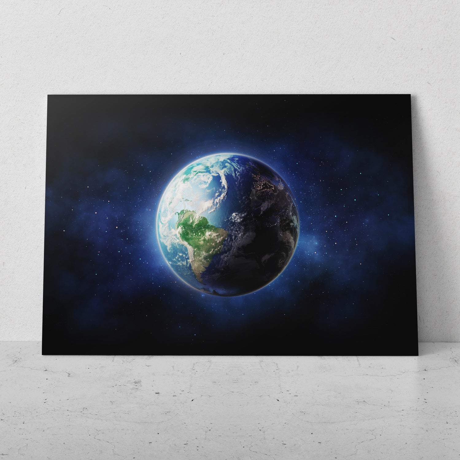 Quadro Planeta Terra - Metal